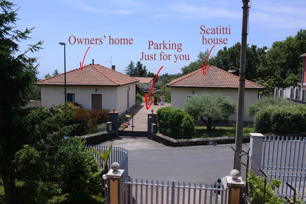 Scatitti House Villa Zafferana Etnea Exteriör bild